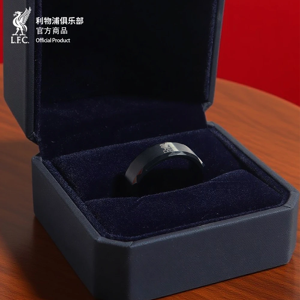 【官方正版】利物浦俱乐部 | 纪念潮流戒指配饰球迷周边礼物