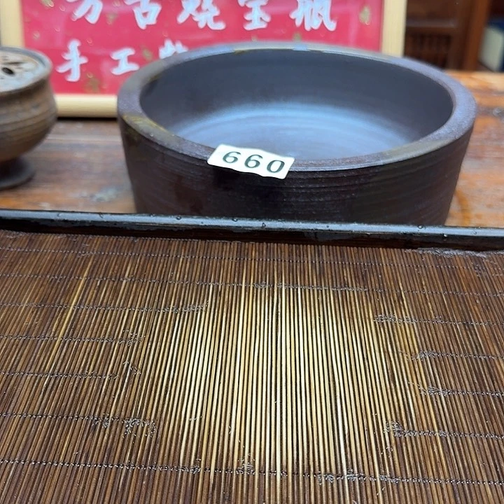 纯手工制作粗陶茶具