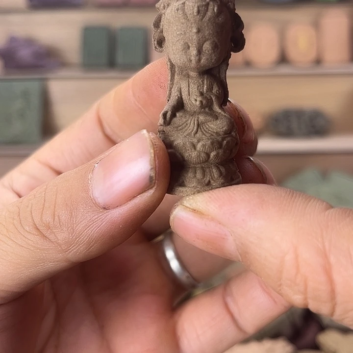 泥塑沉香香方小观音福利价