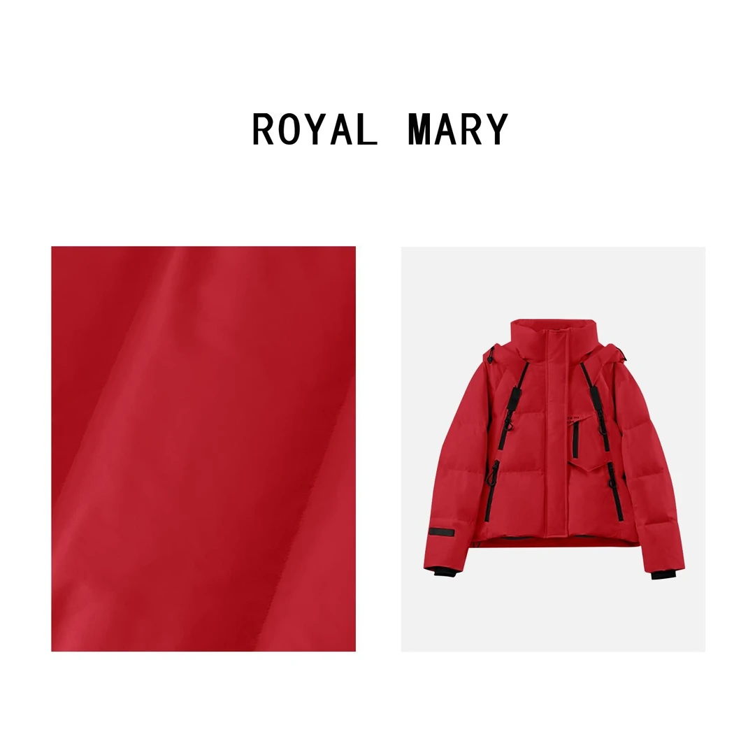 ROYAL MARY户外三防面料白鹅绒羽绒服女宽松时尚休闲外套YR23362