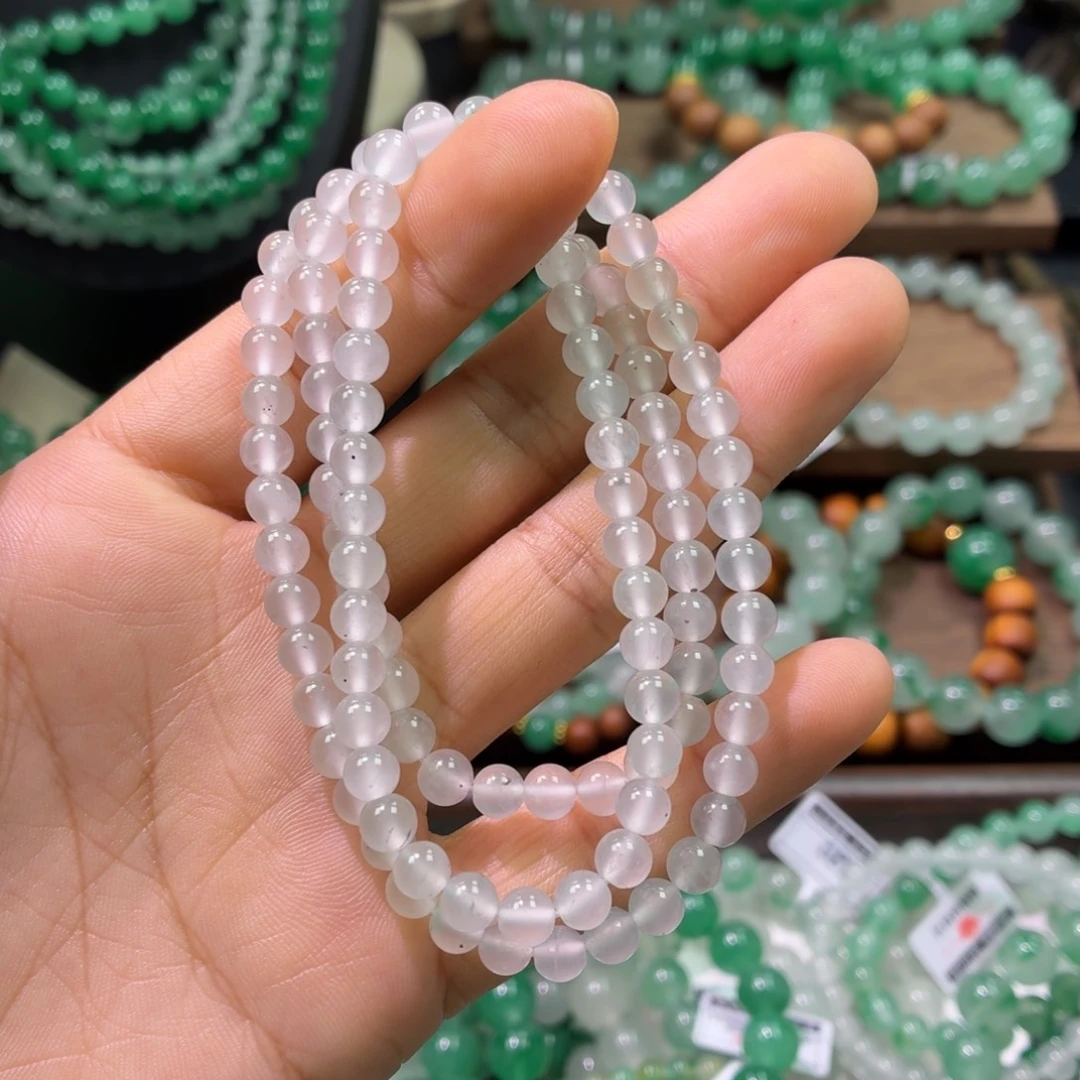 石英质玉未镶嵌手链