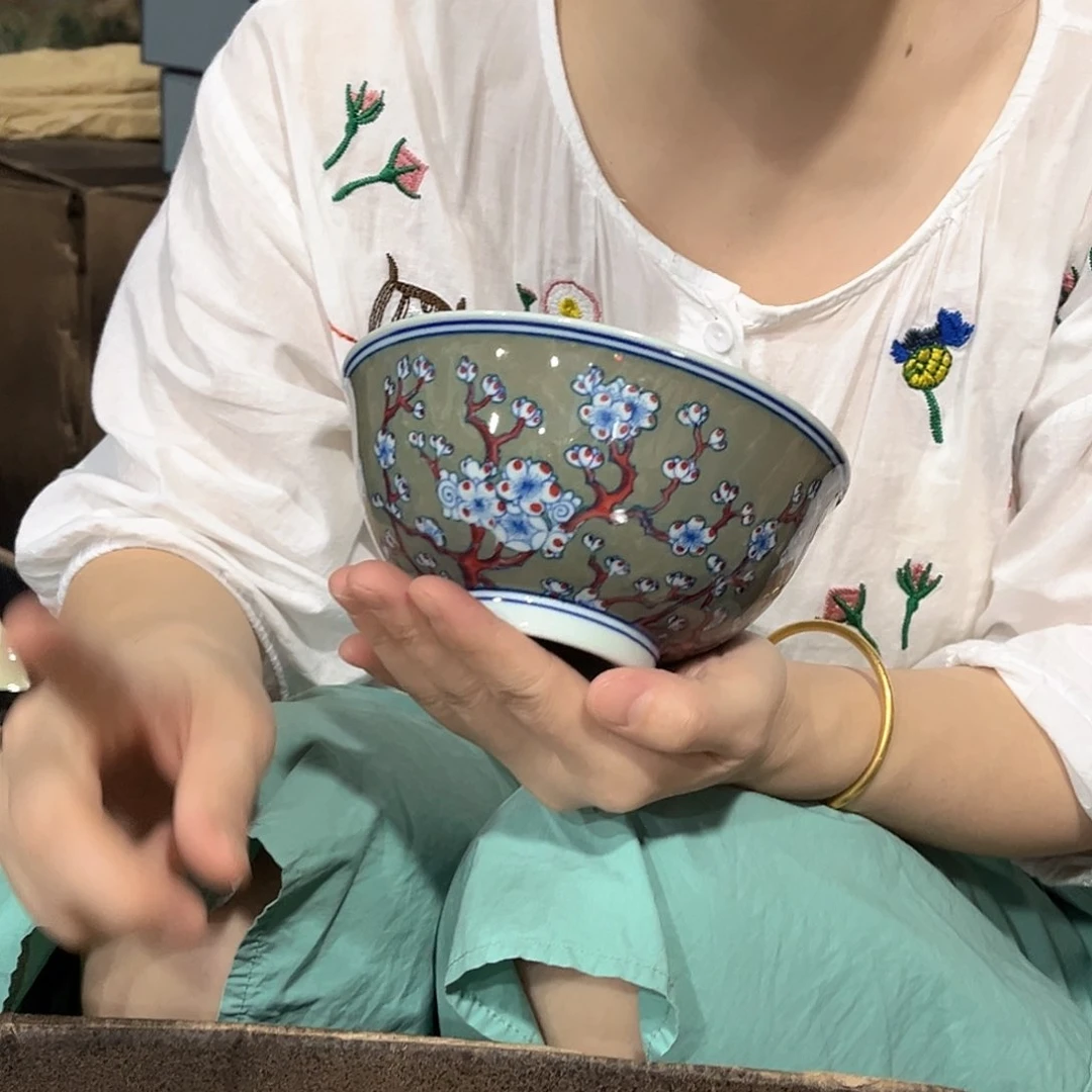 摆件//////景德镇陶瓷瓷器。绿。