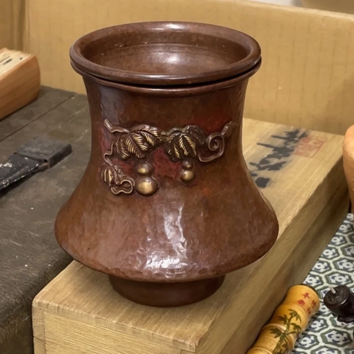 铜中古艺术品摆件