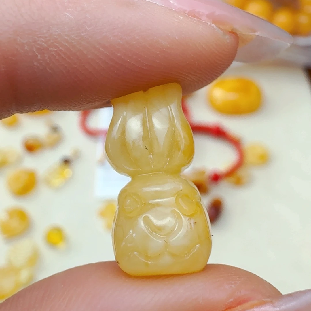 未镶嵌蜜蜡珠宝奇石微粉不打孔