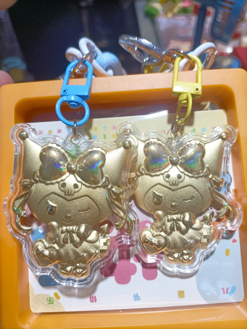 新品镭射库洛米手机包包钥匙扣挂饰节节日送女友礼物