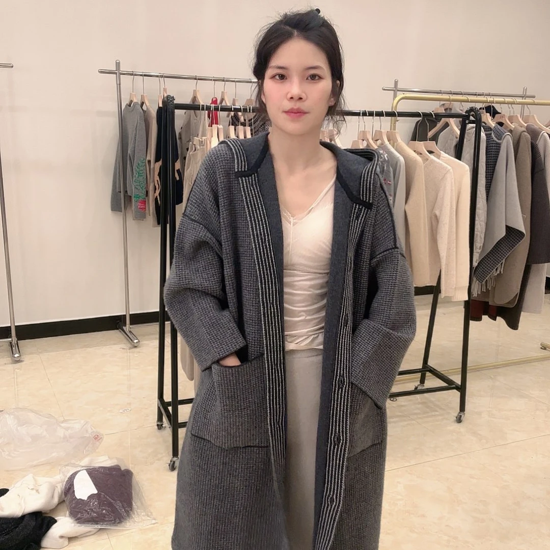 山羊绒大衣空气层