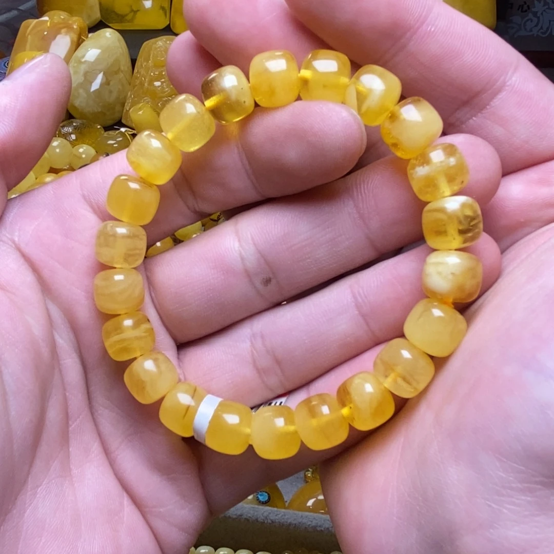 琥珀未镶嵌裸石蜜蜡