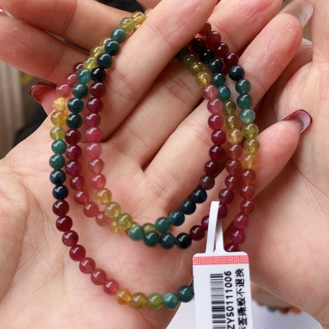 碧玺手串未镶嵌碧玺