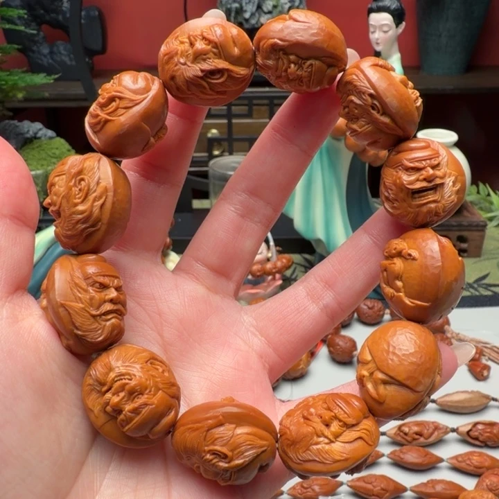 橄榄核手串/手链钟馗