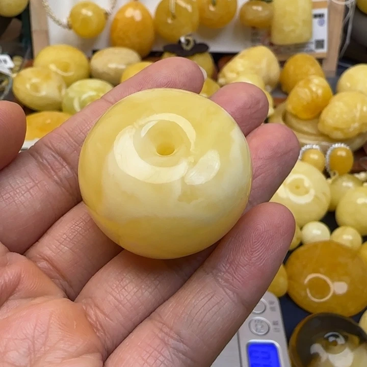 蜜蜡未镶嵌颈饰天然蜜蜡