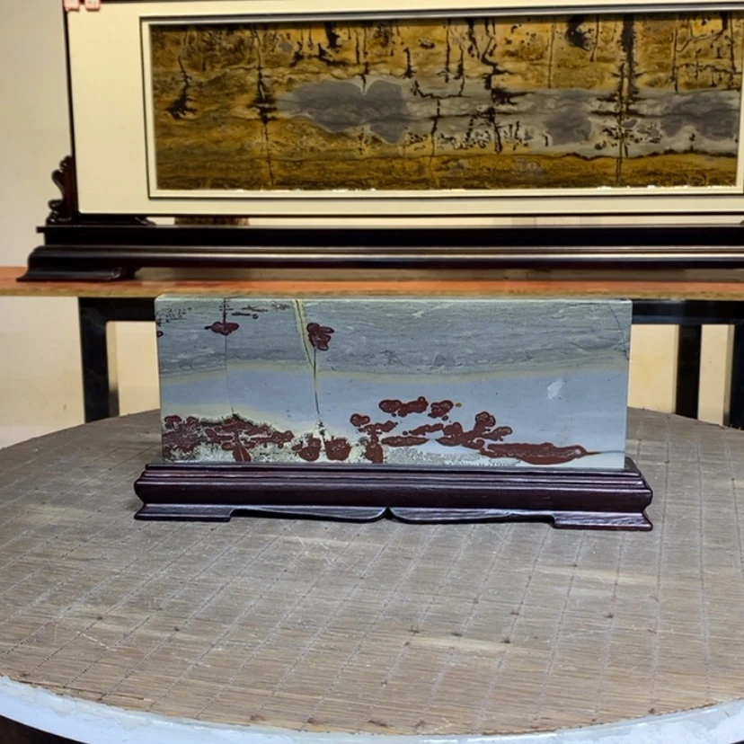 【闪购商品】广西国画石草花石