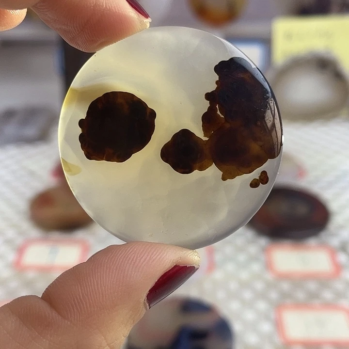 玛瑙/玉髓合金颈饰