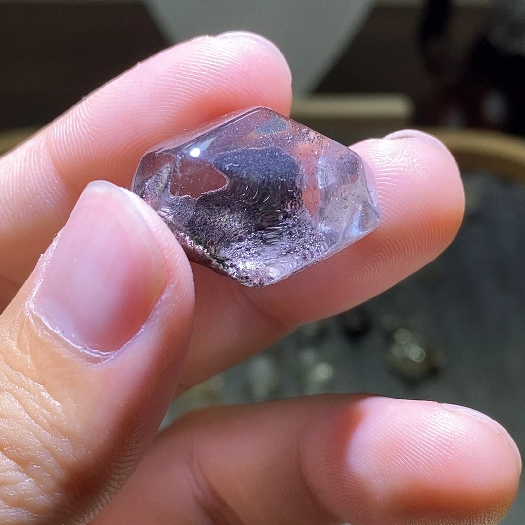 木***子水晶颈饰未镶嵌水晶