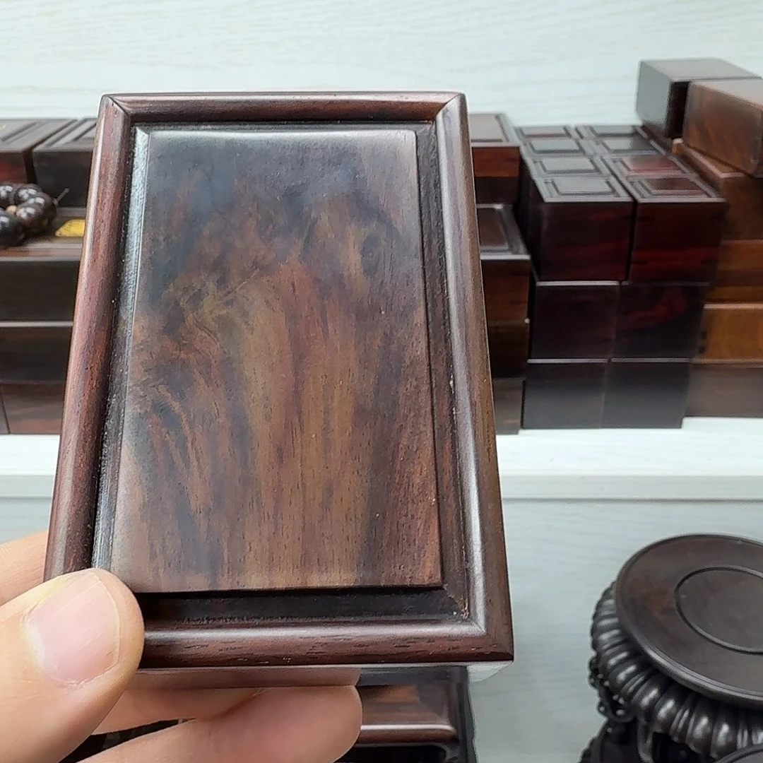 木大红酸枝长方盒子