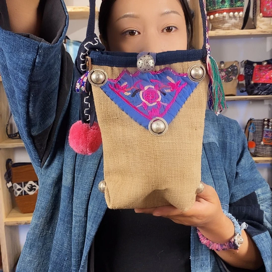 织绣手工制作工艺包包