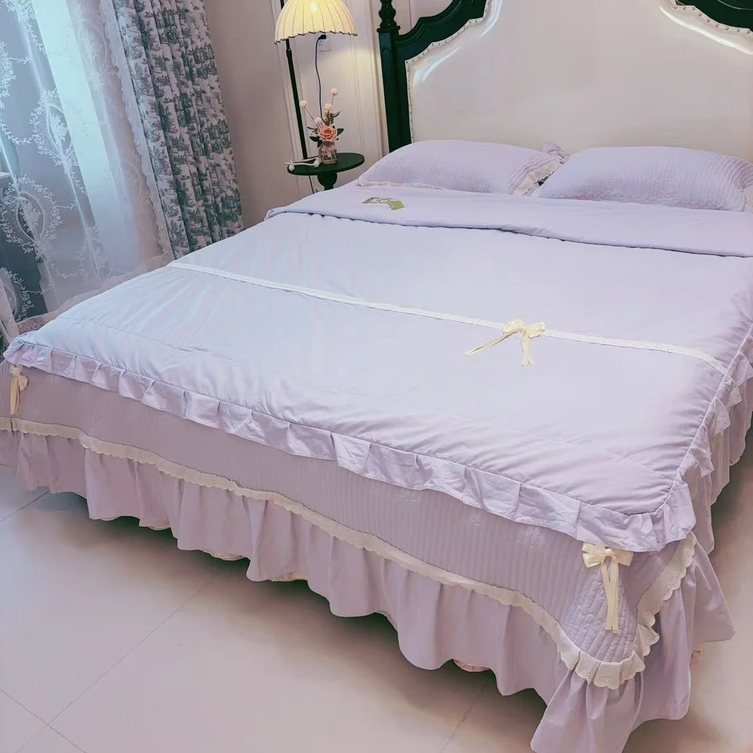 春夏被纯色亲肤透气被子（200X230）3斤左右