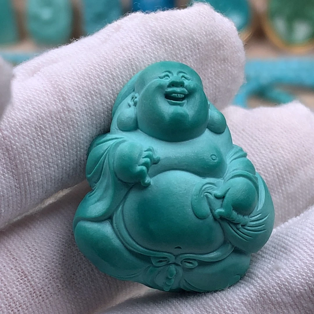 绿松石未镶嵌珠宝奇石