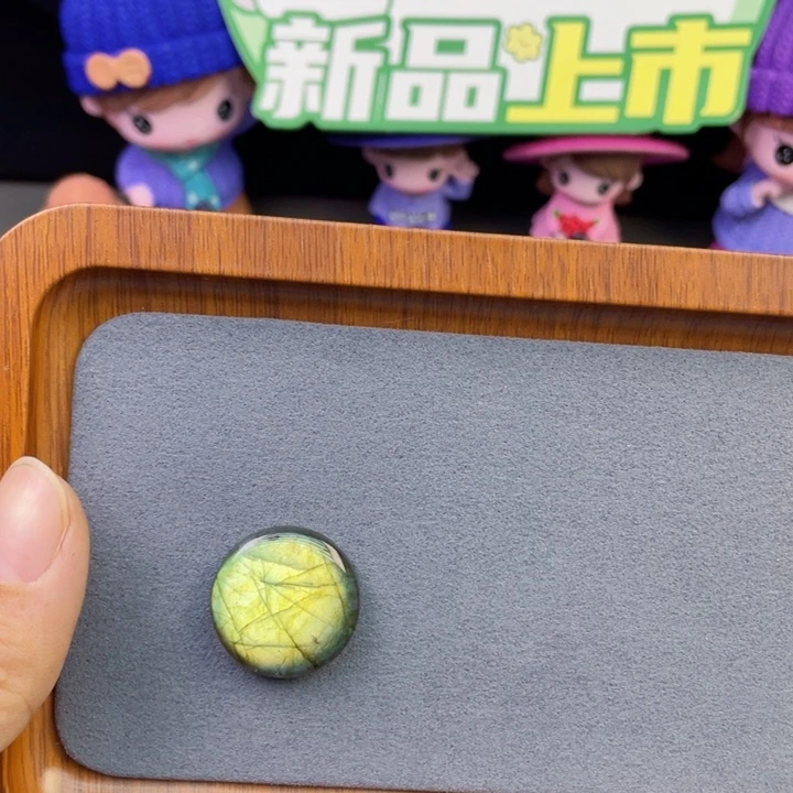 嘟***嘟颈饰银S925镶嵌长石