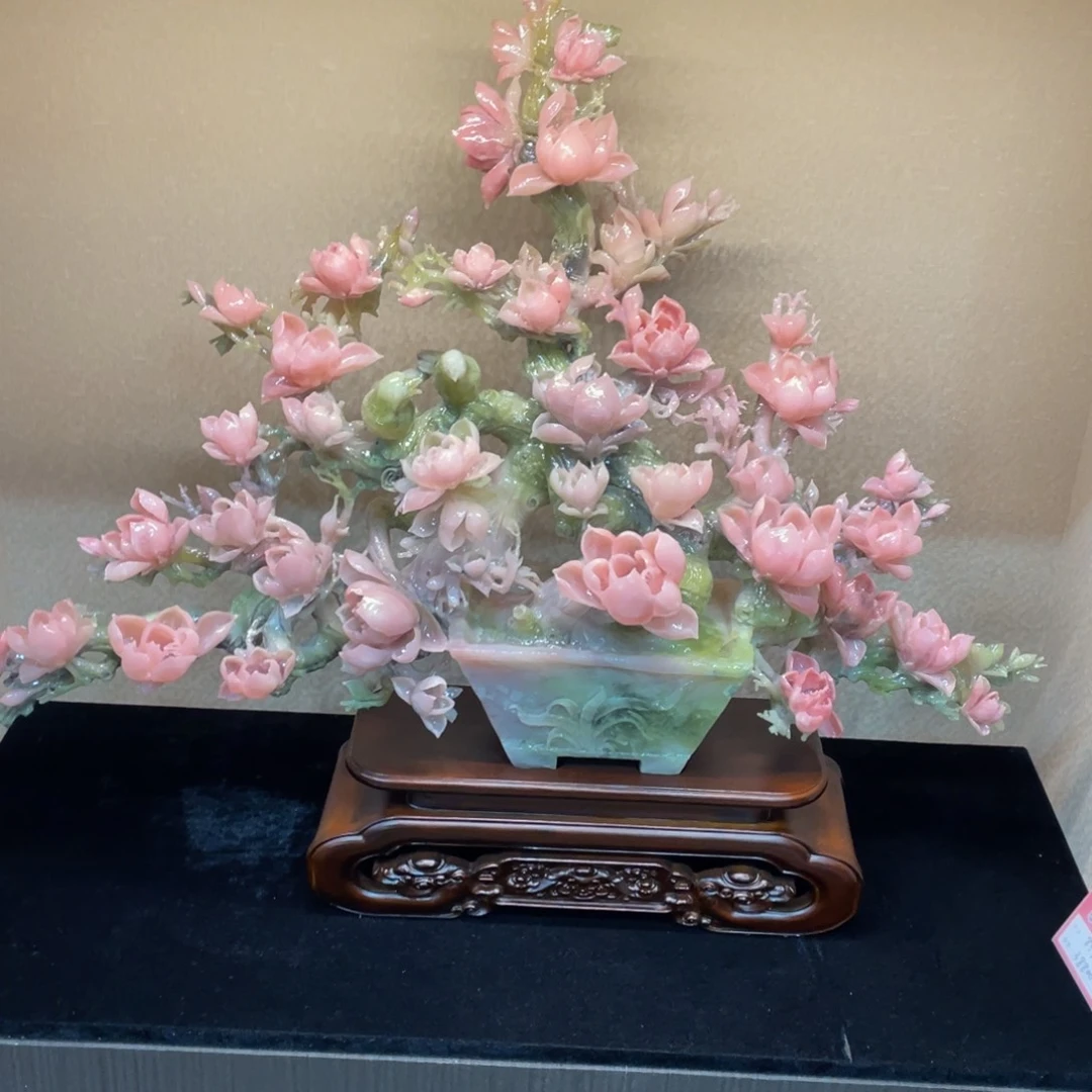 蛇纹石玉未镶嵌摆件