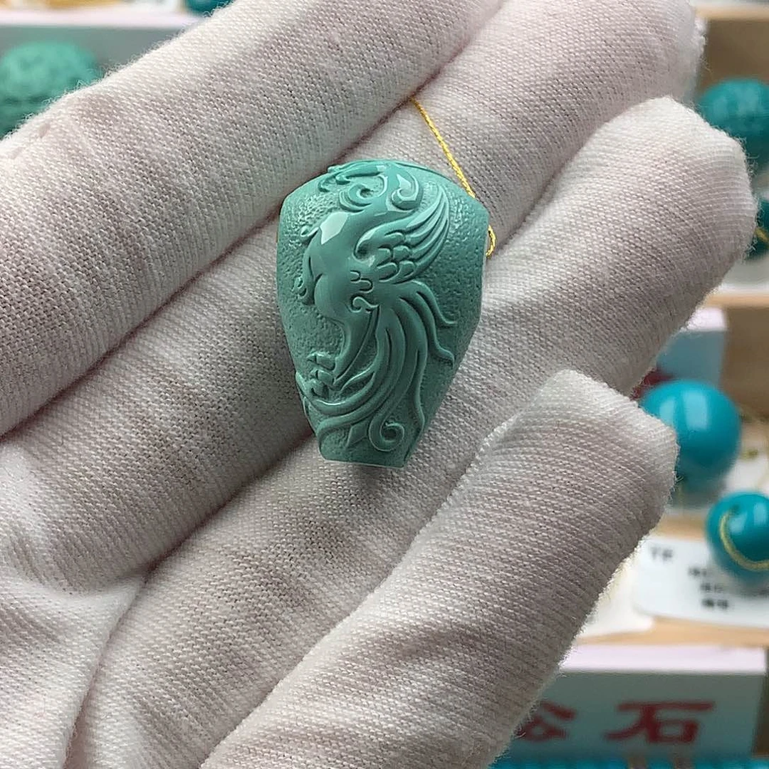 绿松石未镶嵌配饰