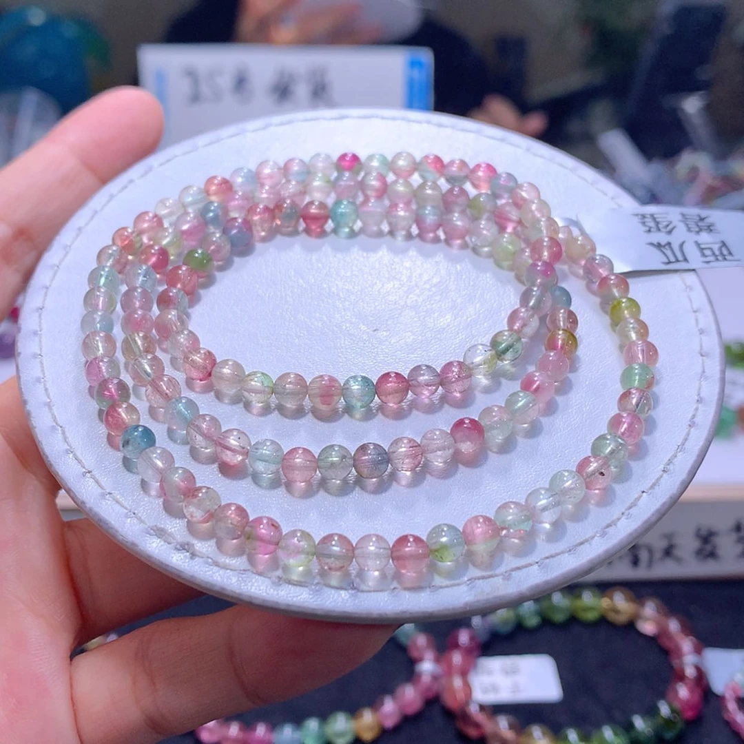 【闪购商品】未镶嵌手串碧玺4.6m