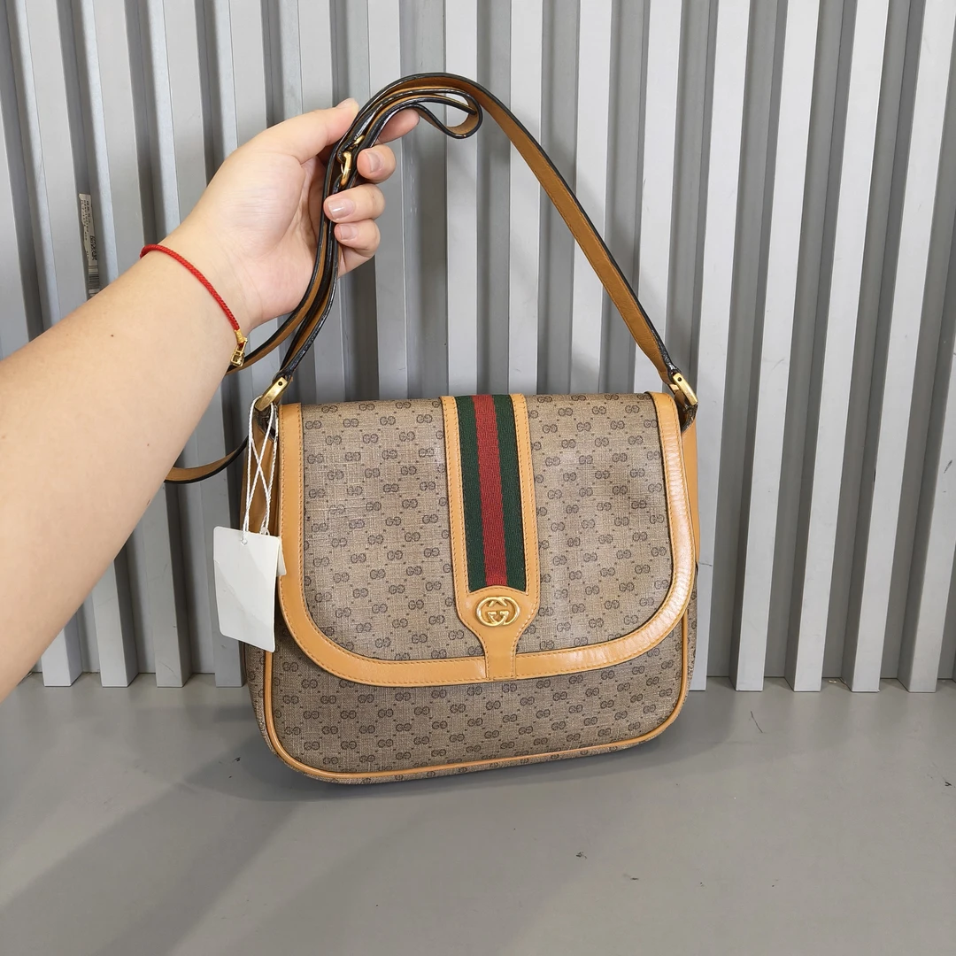 95新 GUCCI/古驰 暮野奢品/古驰斜挎包/16047