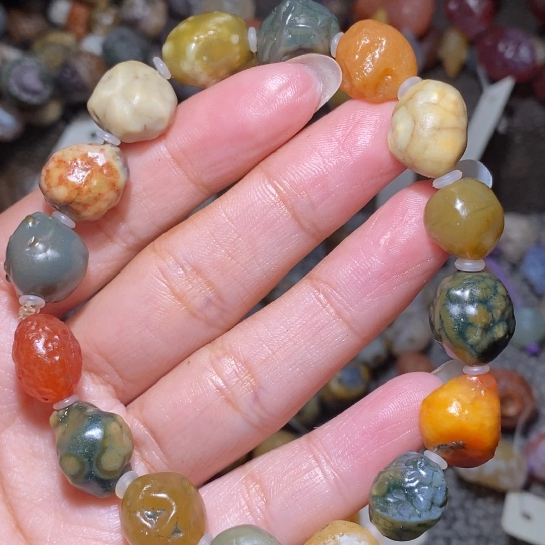玛瑙/玉髓未镶嵌珠宝半成品