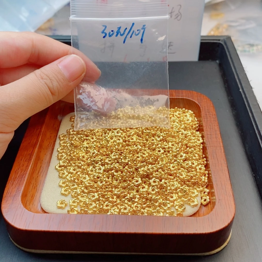 银S925镀金镶嵌手链翡翠配饰