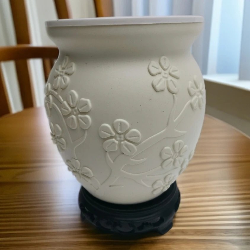 水仙花水培盆禄根洋葱蔬菜花卉绿植通用盆自吸水盆树脂梅花浮雕盆