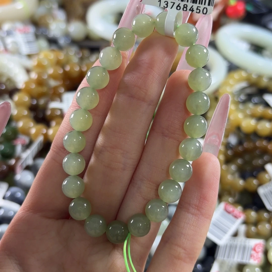 和田玉未镶嵌手链157