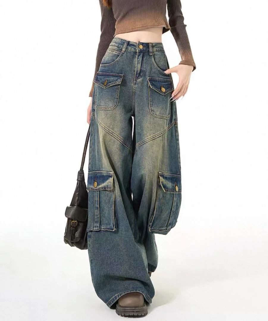 牛仔裤直播过款 默认瑕疵