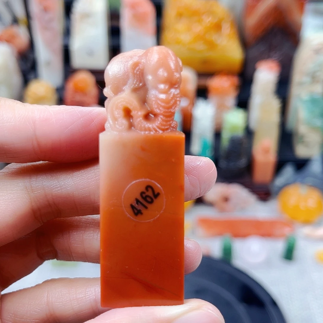 寿山石印石4162包邮包刻