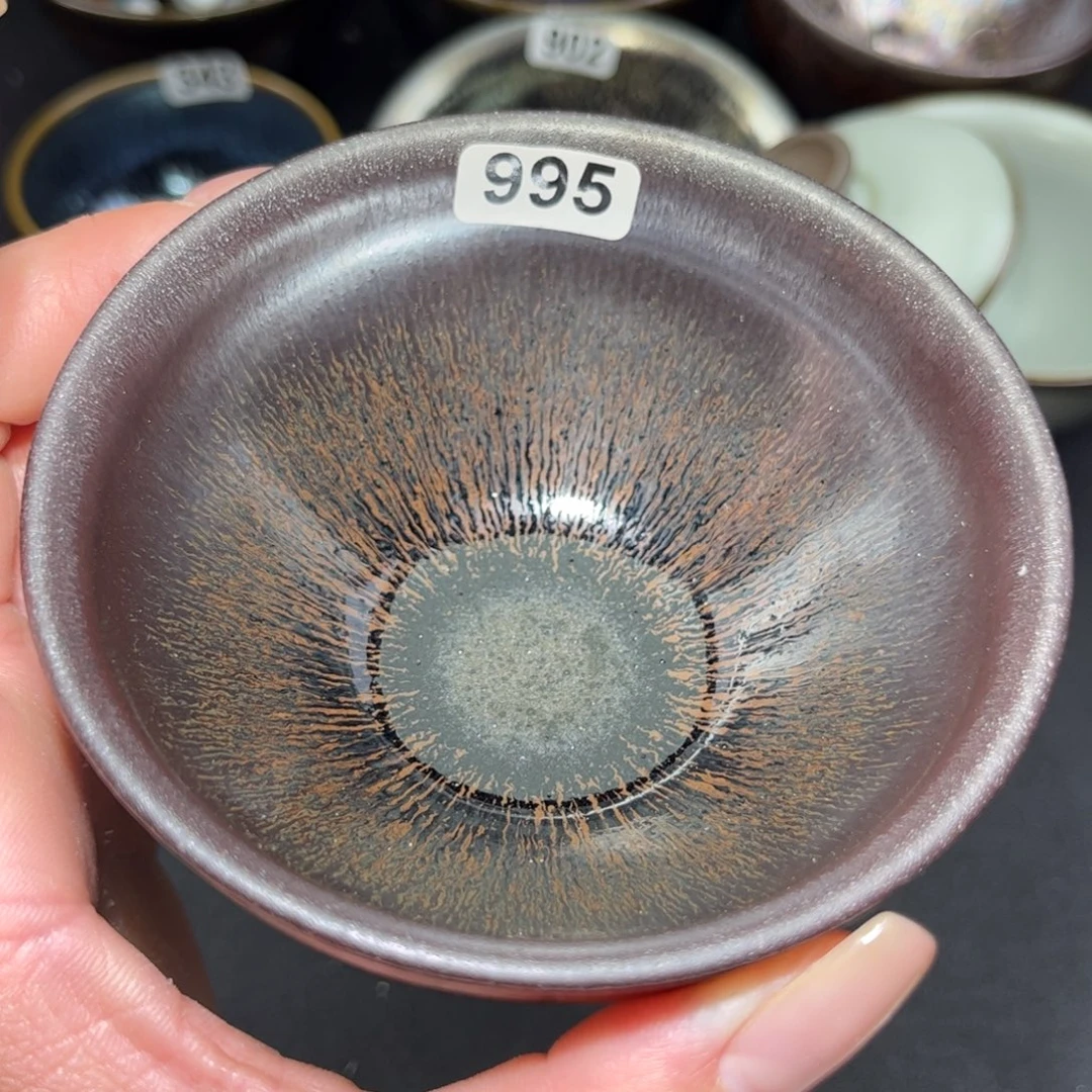 茶盏995 建盏单盏放大漏……