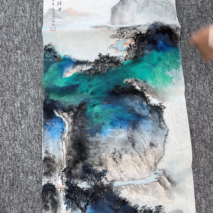国画国画作品纯手绘