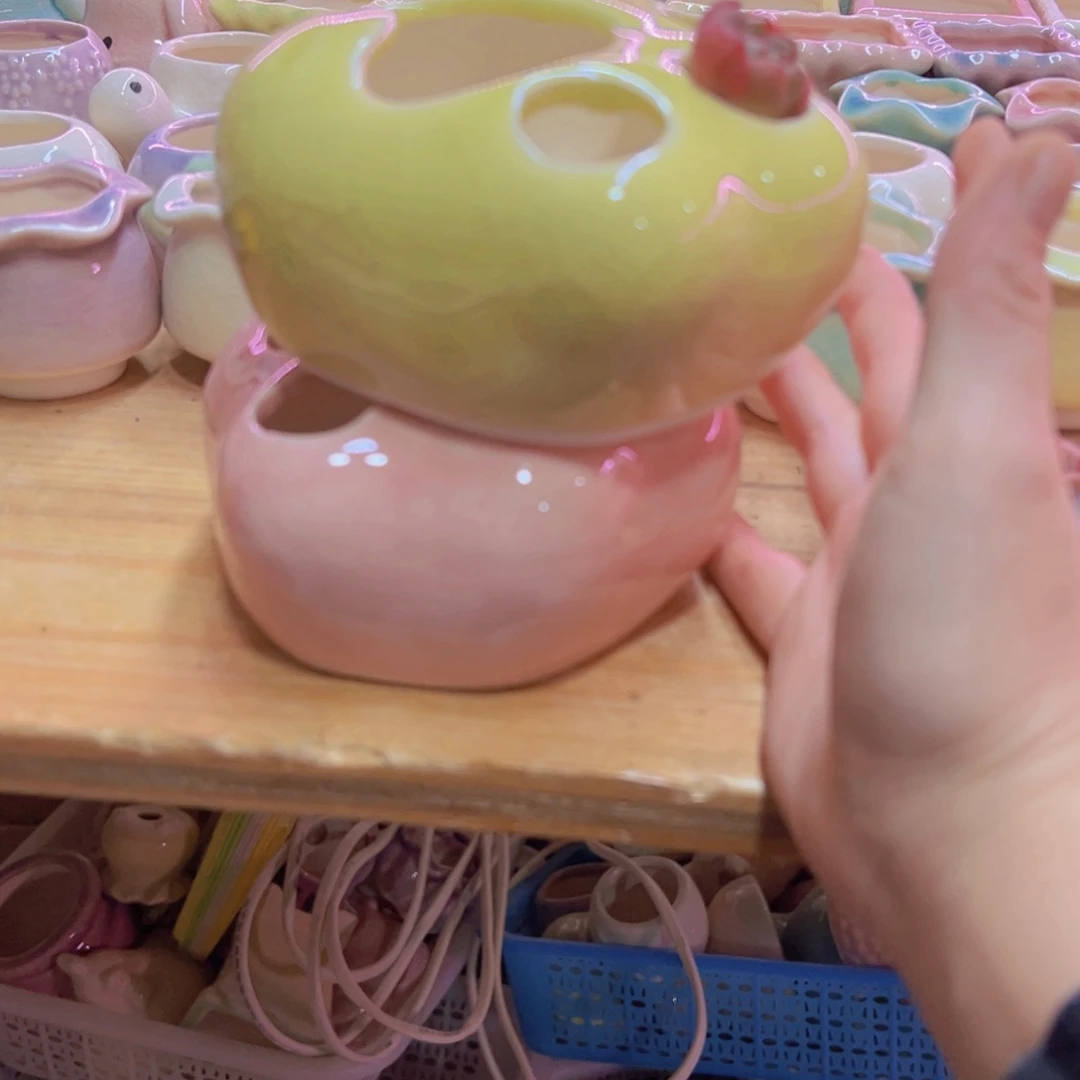 陶瓷花盆当场凑满12包邮