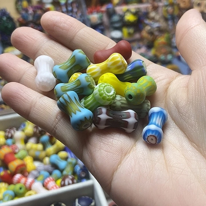 颈饰琉璃意大利千花小骨头随机一个