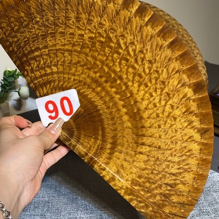金丝楠瞎*金丝楠木扇子