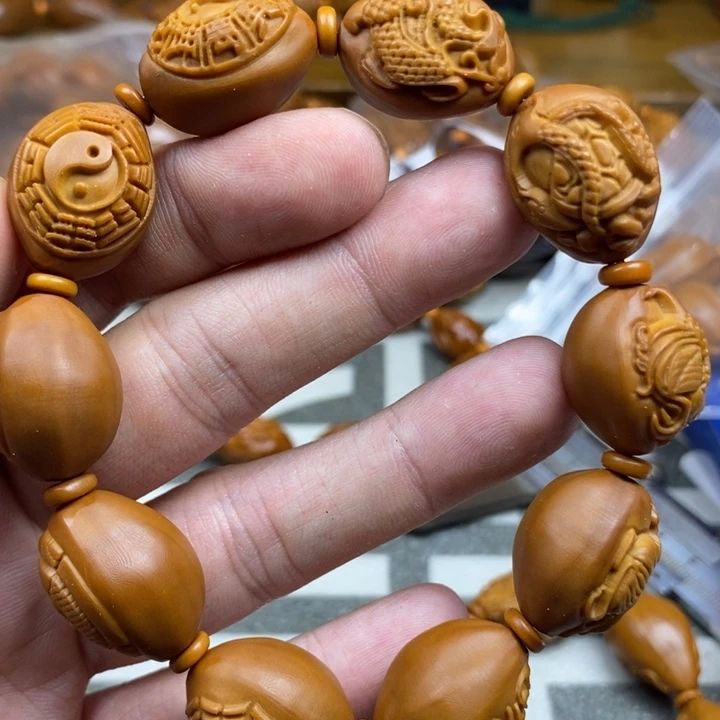 手串/手链橄榄核橄榄核雕工艺手串