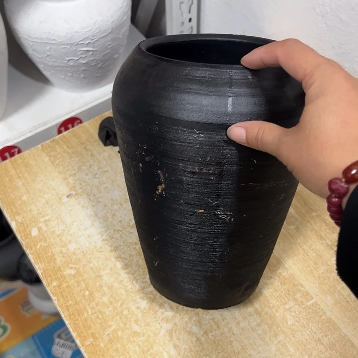 粗陶盆默认打孔高24口12