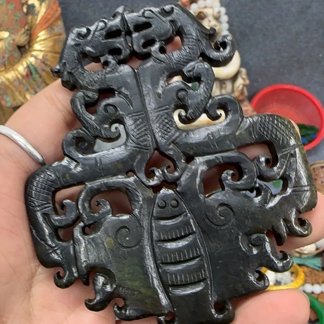 未镶嵌和田玉（糖玉）挂件