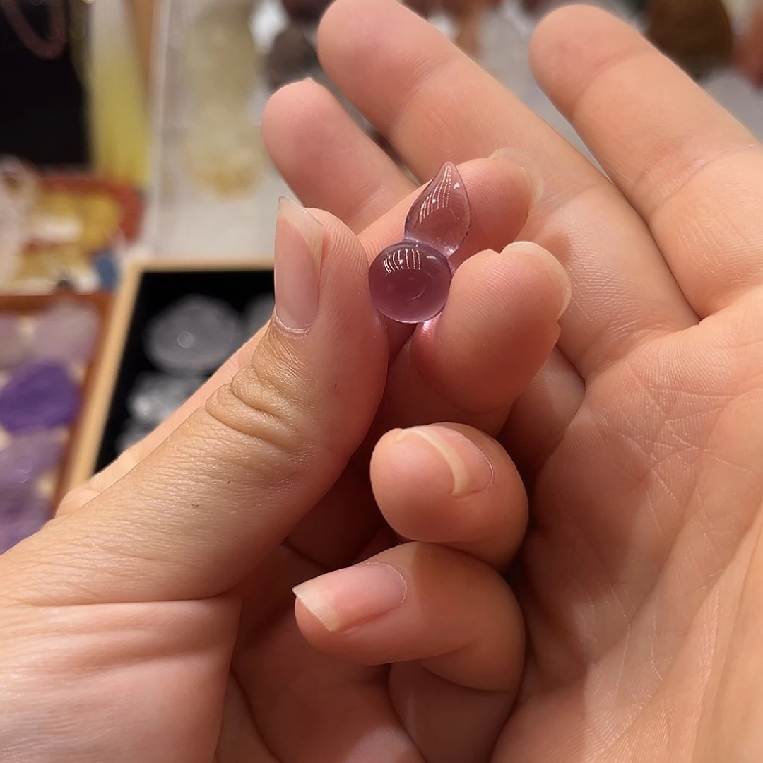 银S925镶嵌颈饰水晶紫水葫芦70