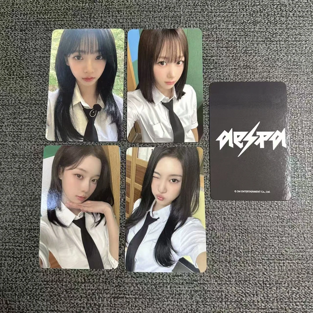 aespa特典卡 保真 aespa小卡 柳智敏小卡 宁艺卓小卡 金玟庭小卡