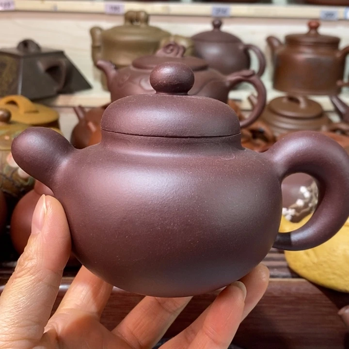 紫砂茶壶微瑕处理一把