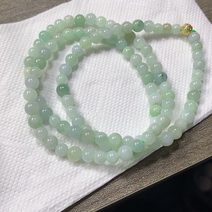 翡翠未镶嵌颈饰卡5.8