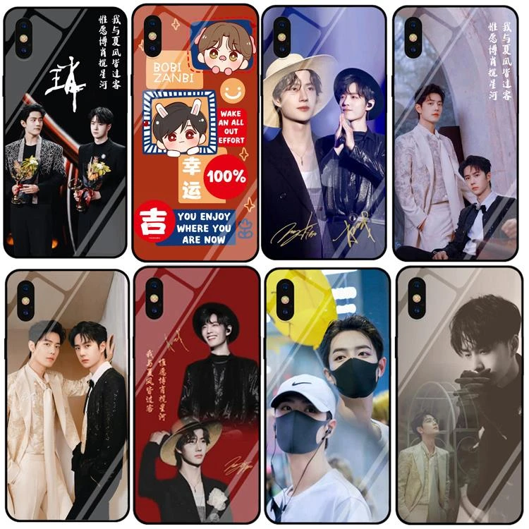 博君一肖手机壳适用于华为荣耀小米肖战opporeno4王一博vivoS9小