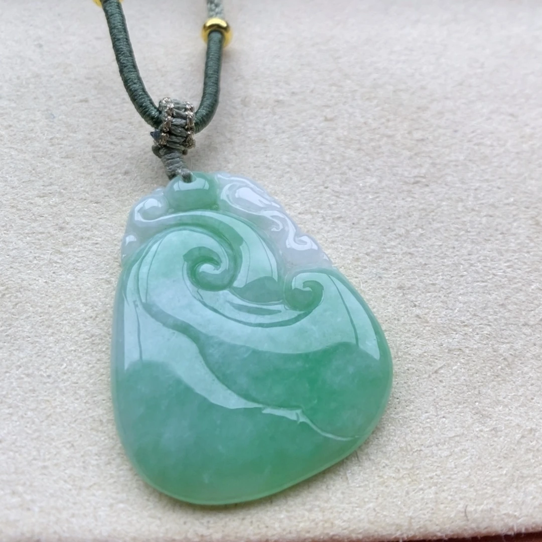 翡翠未镶嵌颈饰吊坠3