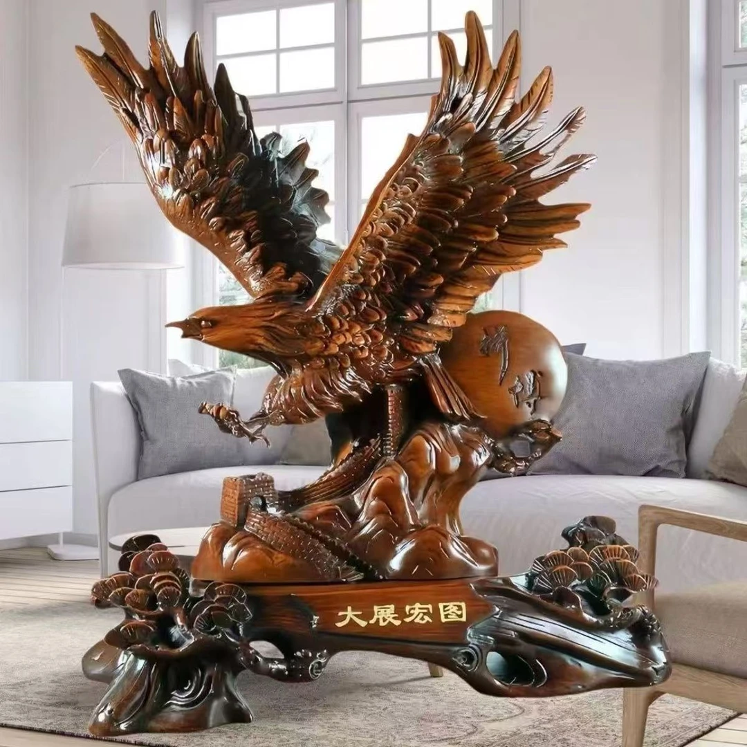 A大展宏图老鹰家用送人送礼（高23cm）