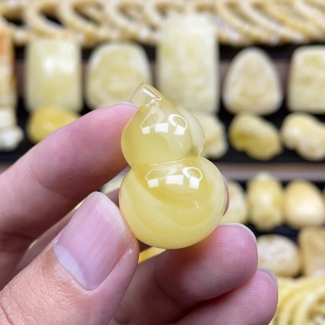琥珀未镶嵌裸石琥珀蜜蜡