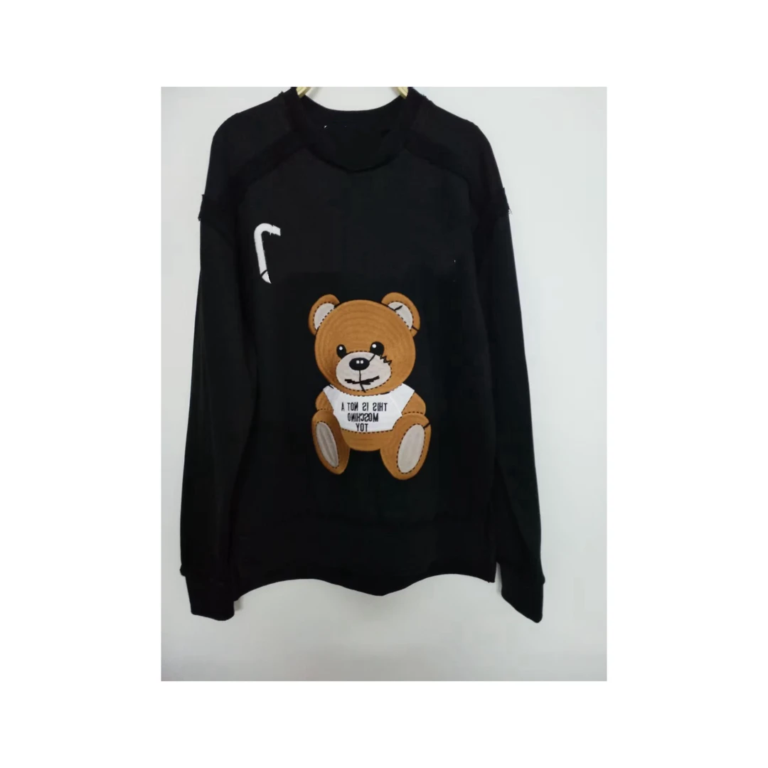 反面绣线圆领卫衣