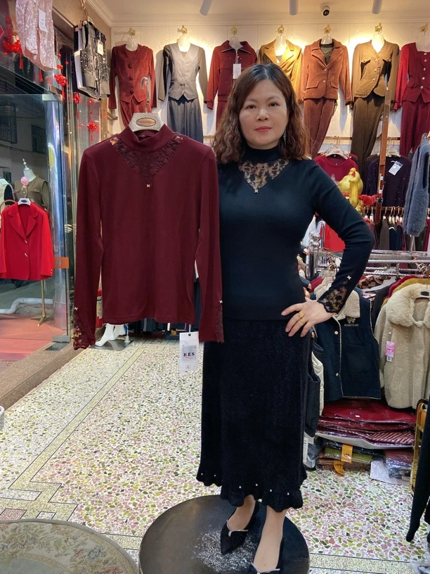 YF！551#半高领螺纹棉抓绒上衣